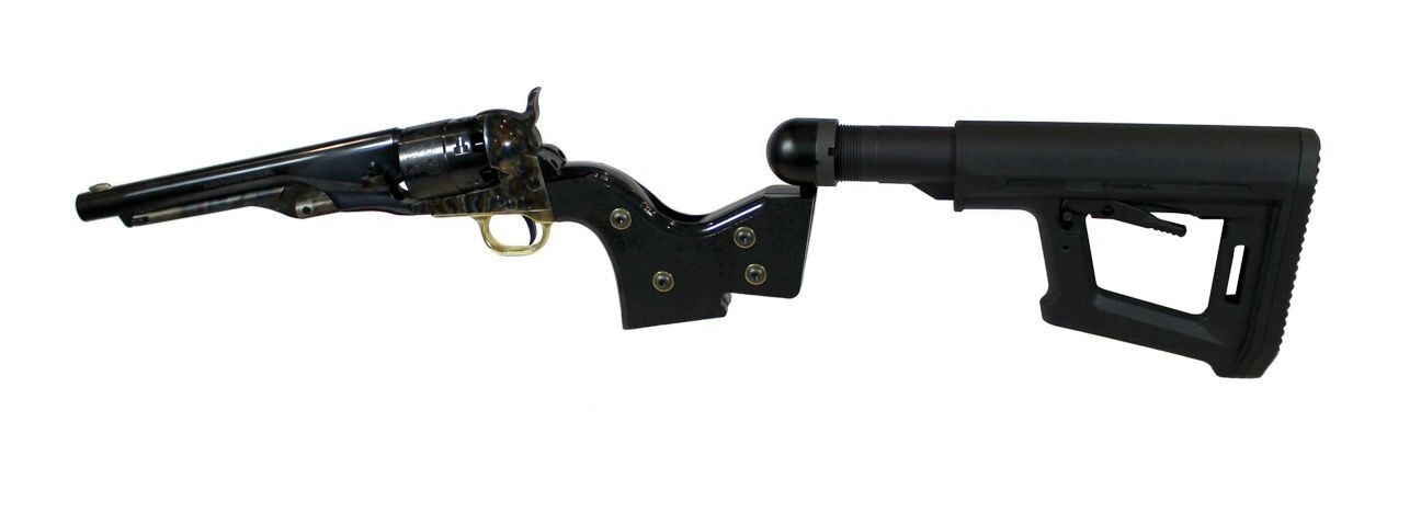 1860 Army Black Powder Revolver Shoulder Stock - Pietta | eBay