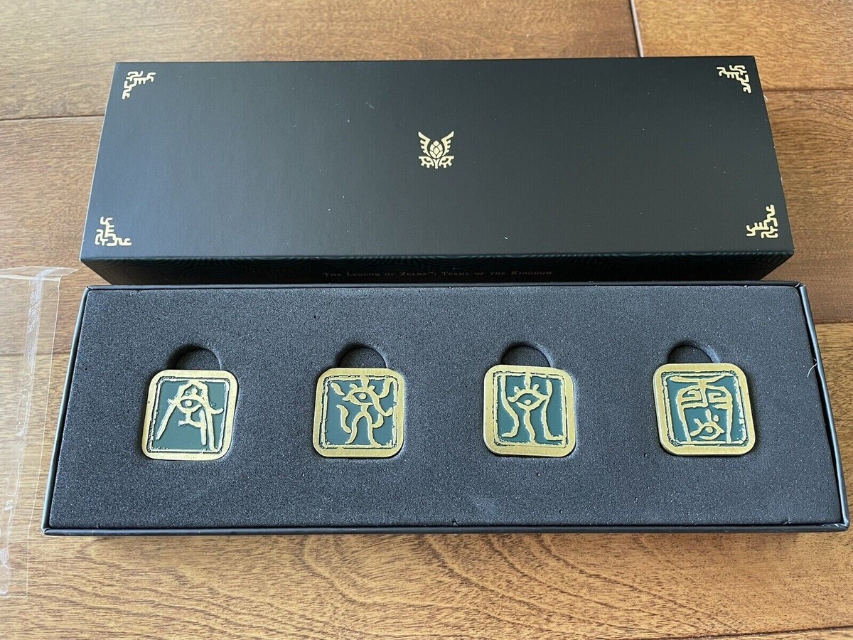 Nintendo TOTK Zelda Tears Kingdom Pin Set From Collectors Edition