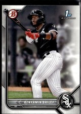 2022 Bowman #BP-8 Benyamin Bailey Prospects Chicago White Sox 1st Bowman