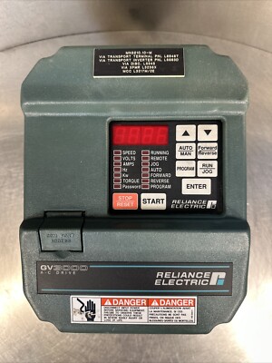 Reliance Electric GV3000 1 HP 1V2151 Vector Inverter 230 VAC   (1B  04) ￼