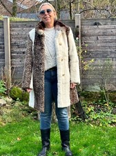 Neuer Kanin Pelz Damen Kurzmantel weich kuschelig edel warm topcoat норковая шуб