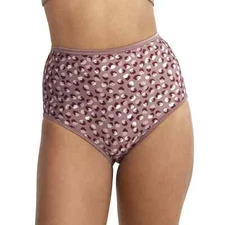 4 Pairs Vanity Fair Illumination Briefs 13109 SUITE ESCAPE PRINT Sz - 7 8 9 10