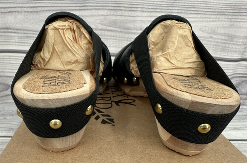 JAX & BARD BEATRICE LEDER CLOGS Damen Größe EU 37 US 6,5 / 7 RAVEN BLACK - Bild 8 von 9
