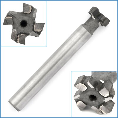 16mm x 5mm Carbide Blade T Slot Cutter End Mill Milling Cutter Tip Tipped Tool