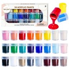 New ListingAcrylic Paint Set - 24 Vibrant Colors 0.5oz/15ml Jars Non-Toxic - Elevate You.