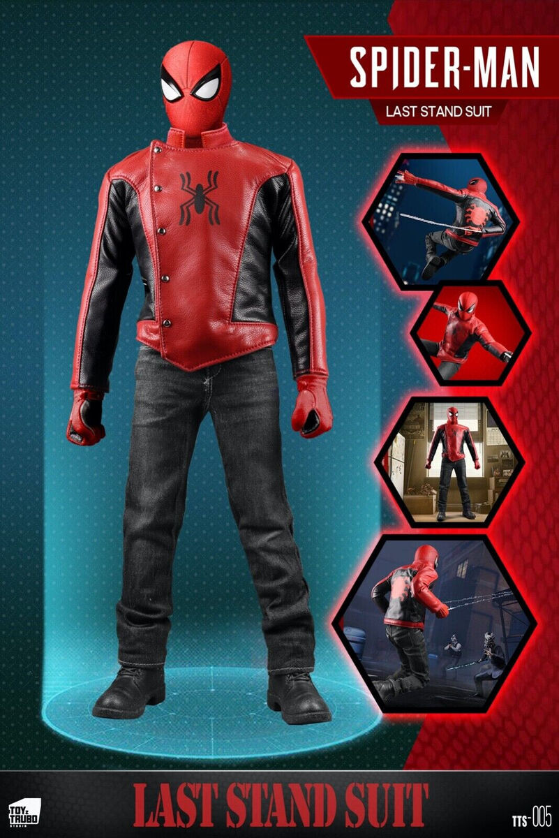 New ToyzTruboStudio TTS-005 1/6 Spider Man Last Stand Suit New ToyzTruboStudio TTS-005 1/6 Spider Man Last Stand Suit