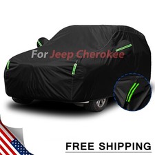 For Jeep Cherokee Suv Waterproof Full Car Cover Snow Uv Resistant Protection