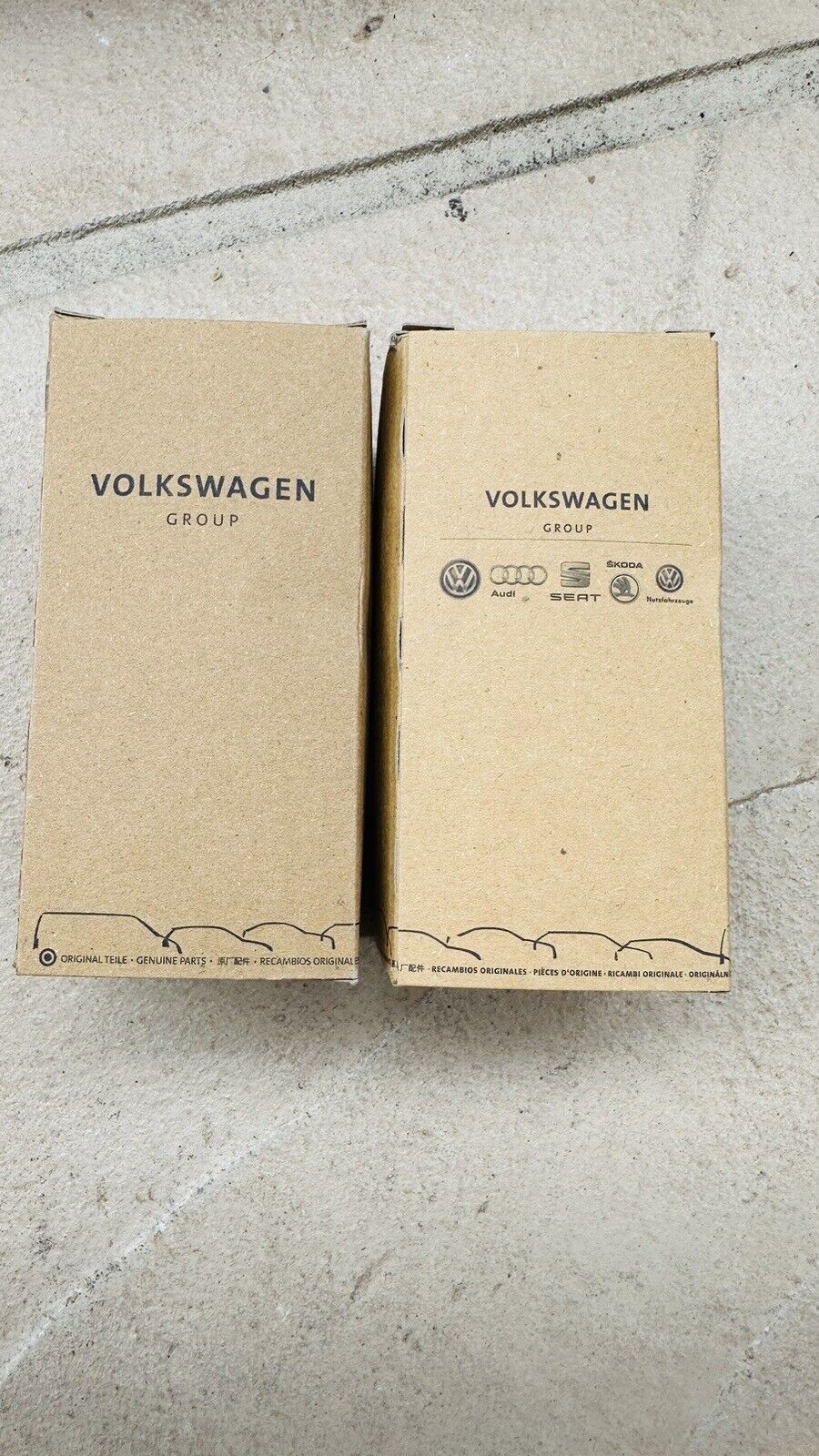 2-Genuine OEM Volkswagen Audi Oil Filter 06L-115-562-B 06L115562B.  #28 In Diagr