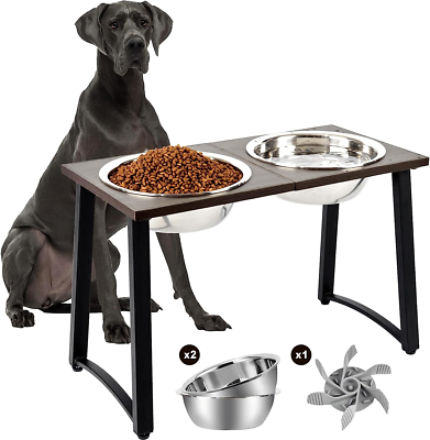 Bowl Stand Without Single Elevated Pet Bowl Large Klearwater