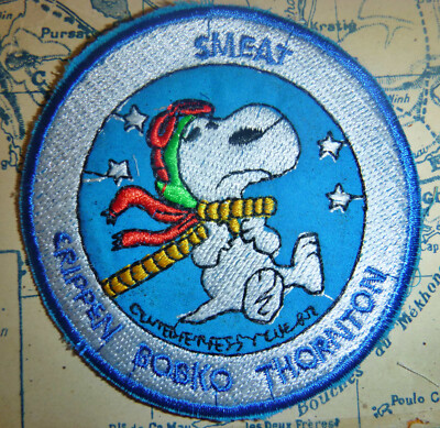 Snoopy Patch - SMEAT - NASA - Crippen, Bobko, Thornton - Space Shuttle - S. xxxx