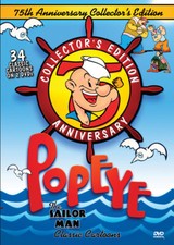 POPEYE New Sealed Ltd Ed 2025 75th ANNIVERSARY COMPLETE SERIES 2 DVD SET