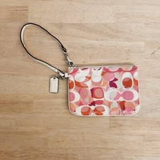 Coach Monogram Wristlet