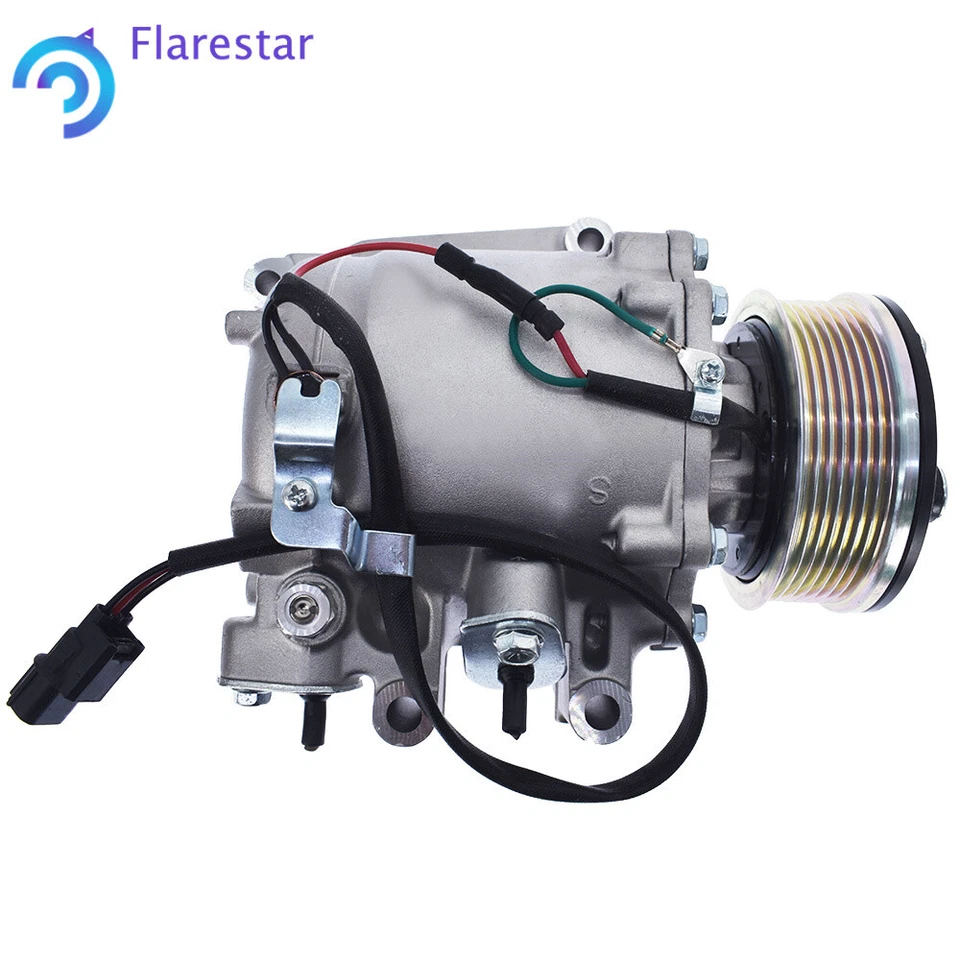 A/C AC Compressor W/Clutch For 2006-2009 2010 2011 Honda Civic 1.8L 38810RNAA02 - Image 3 of 4