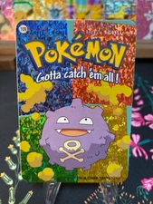 Koffing #109 - Vintage Vending Machine Prism Sticker 2000 - Pokemon Card