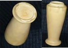 MINT MATTE yellow  ROOKWOOD POTTERY ARTS AND CRAFTS VASE  6 1/2 inches