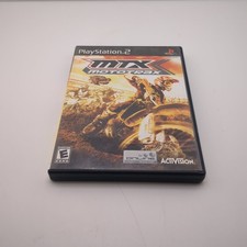 MTX Mototrax PlayStation 2 Video Game PS2 Online Multiplayer Racing Mint Disc