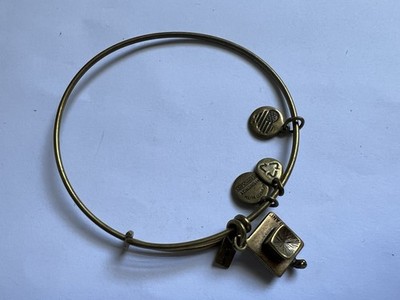 Alex & Ani Graduation Cap Brass Bracelet 2015 Adjustable