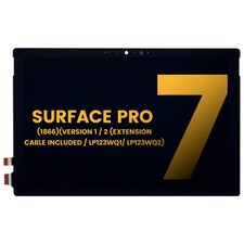 Original For Microsoft Surface Pro 7 LCD Display LP123WQ2 Ext Cable Included