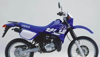 Yamaha DT 125 1991 2003 4BL DE03 racing blue DEKOR DECAL Aufkleber