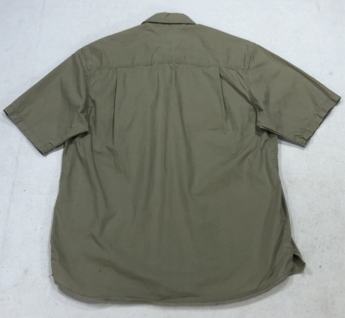 Eddie Bauer Shirt Mens M Short Sleeve Button Up Pockets Tactical Fishing Hiking - Picture 2 of 22