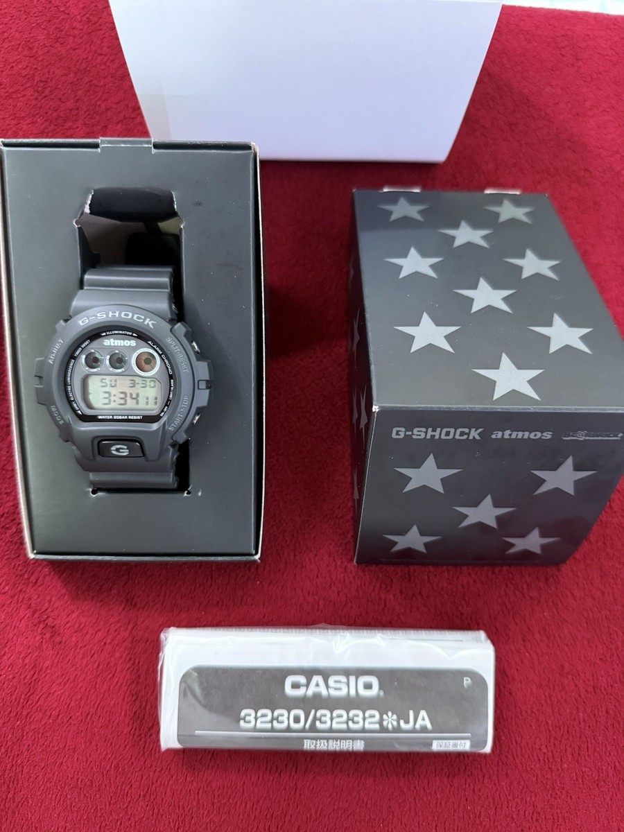 Casio G-Shock X Atmos X Medicom Be@rbrick DW6900 RARE *BRAND NEW