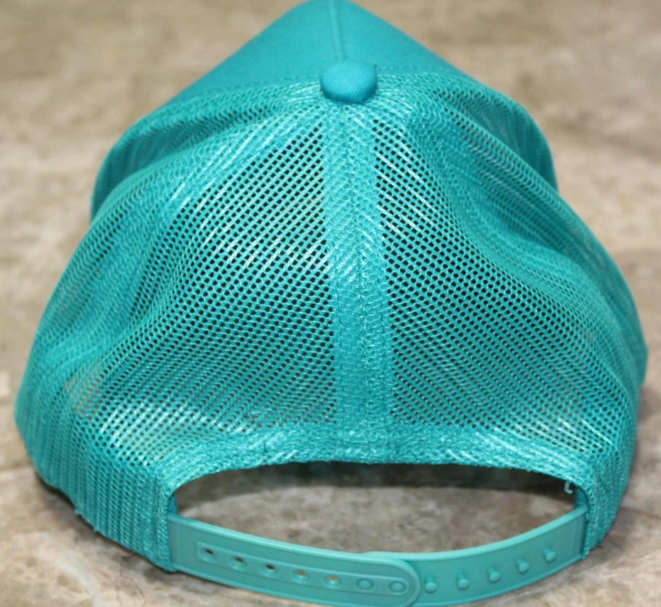 Boné de pesca Bass Pro Shops unissex tamanho único ajustável malha azul-petróleo - Imagem 4 de 4