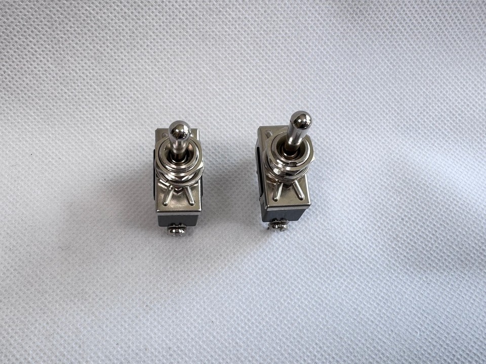 Lowrider Hydraulics or Air Toggle Switch 3 Prong, (on)-off-(on), 2 pcs ...