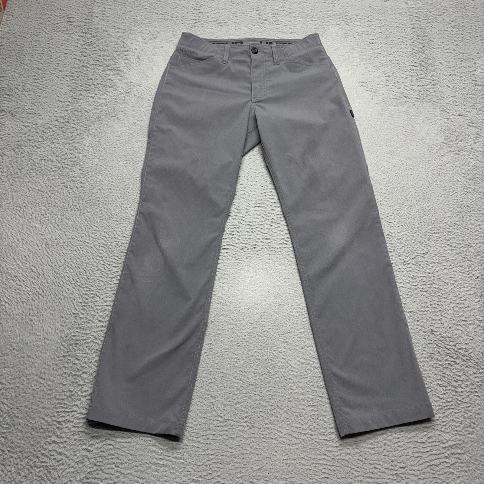 Under Armour Storm Covert Tactical Ripstop Pants Men 30x32 Grey Utility Straight