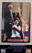 2003-04 Topps #92 Black Rasheed Wallace SN /500 Trail Blazers Basketball