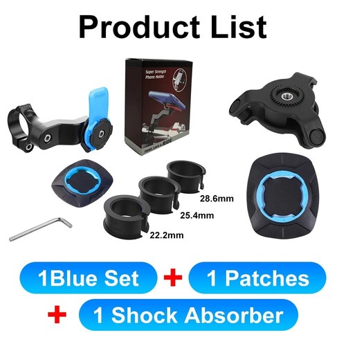 QUAD-LOCK 360° Rotatable Bike & Motorcycle Phone Holder Stand Secure Mount Brack - Picture 18 of 29