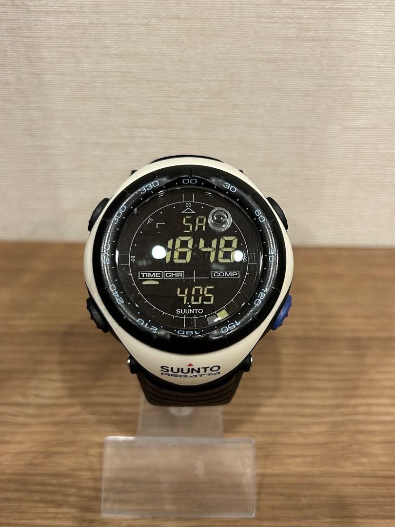 SUUNTO REGATTA ホワイト レガッタ ベクター VECTOR スント SUUNTO REGATTA WHITE Wristwatch REGATTA VECTOR SUUNTO SEA