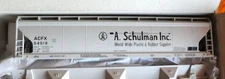 Accurail HO #81763 (A. Schulman Inc.) ACFX /3-Bay ACF Covered Hopper Plastic Kit