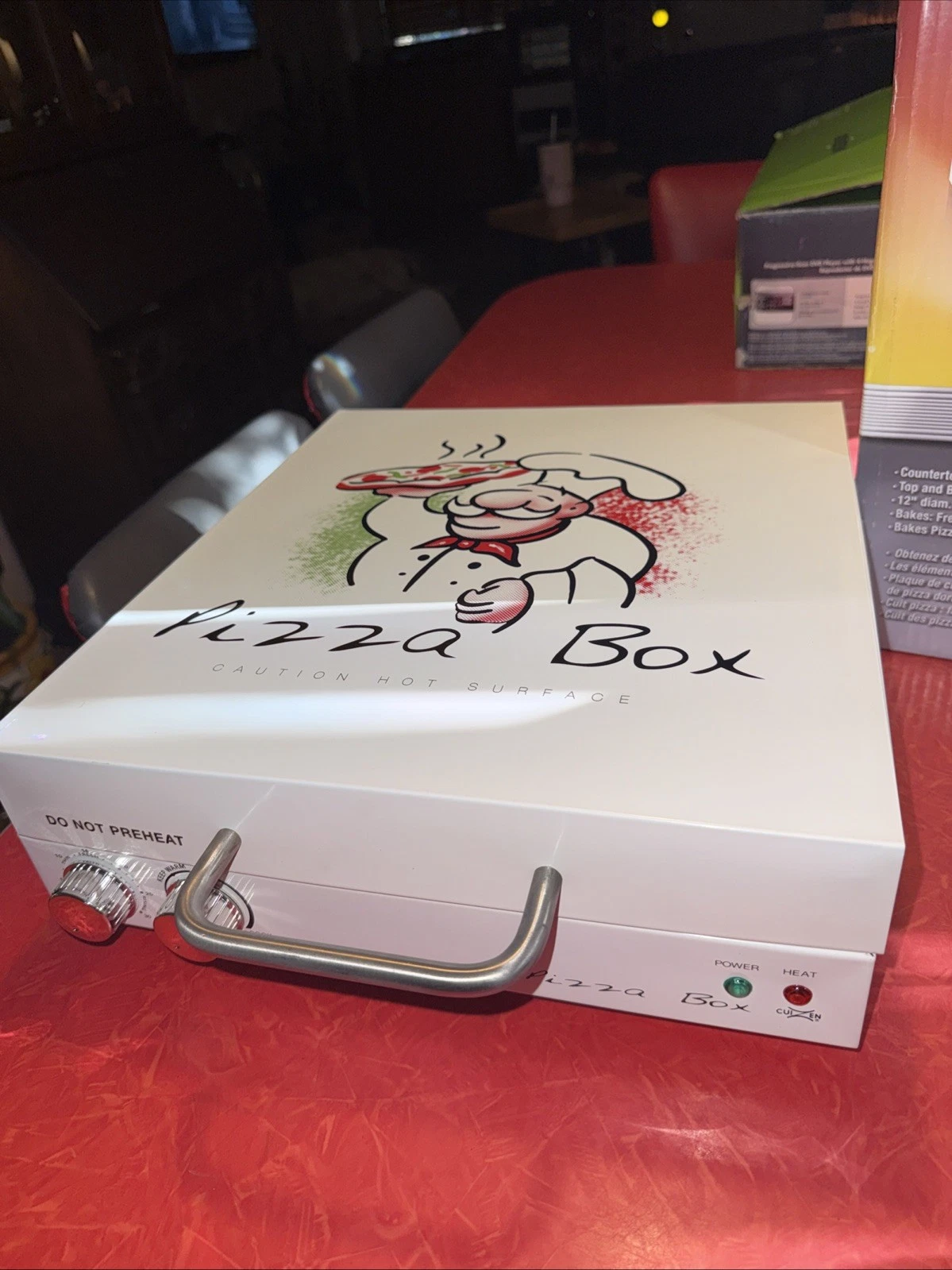 CuiZen Pizza Box Countertop Oven - 12" Rotating Pan - Brand New (Open Box)
Opens in a new window or