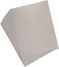 JNENERY 10 Chipboard Sheets 8.5 X 11", 22Pt Book Board for Bookbinding