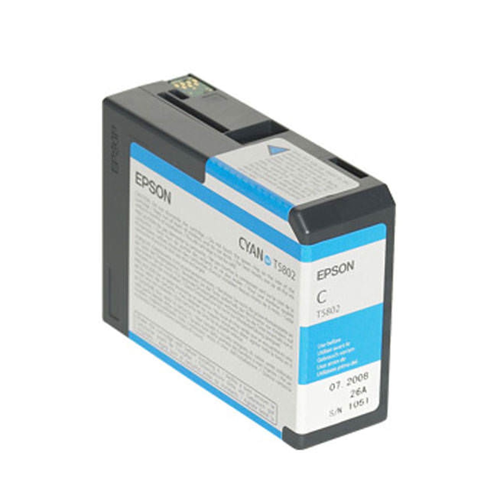 Genuine Epson T5802 Cyan Ink Cartridge T580200 For Sc pro 3800 3880 - Image 2