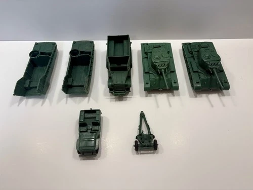 Marx WWII Play Set American Vehicle Lot