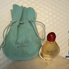 Vintage Trueste Tiffany Co Mini Perfume 0.25oz 7.5ml Discontinued Travel Pouch
