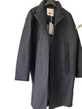 ALPHA TAURI Dobleface Herren Mantel navy/grau...