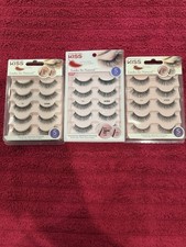 Kiss Eyelashes 5 Pairs X 3 Packs 62013 KFLM01 New