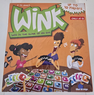 Wink  Win In The Blink Of An Eye  2015 Blue Orange Games Factory Sealed