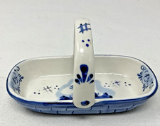 Vintage Blue Delft Holland Hand Painted  Porc...