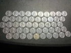 Beautiful Full Roll Of 50 1943 Cents Pennies AU/BU In Tube