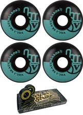 Vol. 1 Wheels No. 1 Skateboard Wheels - 50mm 99a + bearings