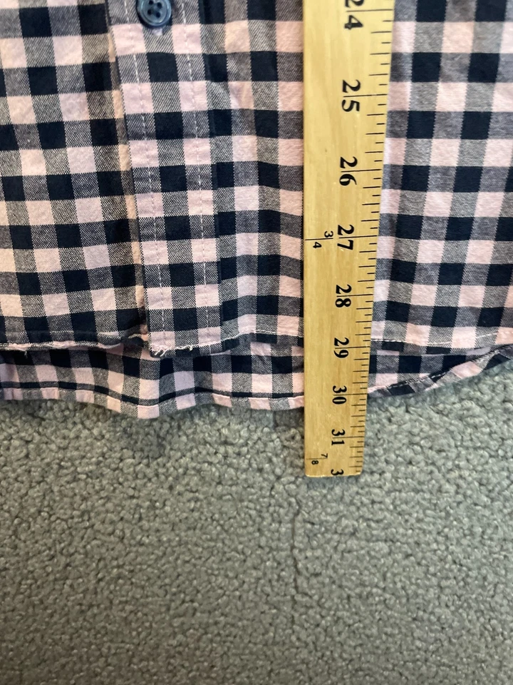 Old Navy Dress Shirt Men's Size Large Plaid Business Casual - Image 4 of 4