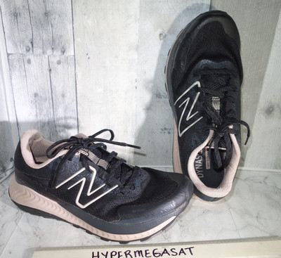 New Balance DynaSoft Nitrel V5 Black Pink Running Shoes Womens Sneakers Size 8
