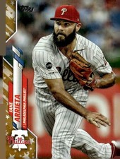 2020 Topps #144 Jake Arrieta Gold Star
