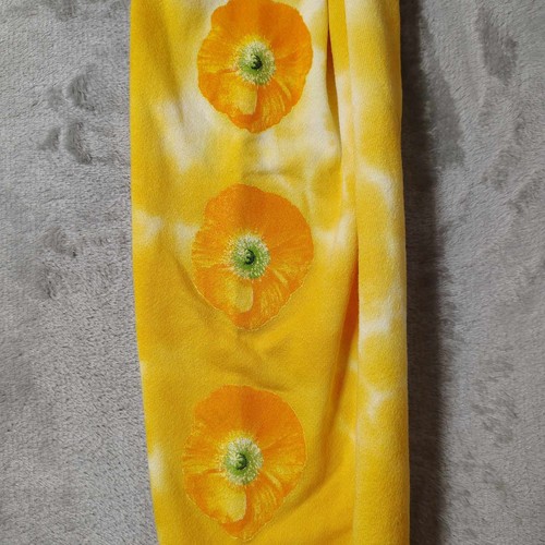 Urban Outfitters National Geographic Golden Yellow Tie-dye Sweatshirt Sz Small - Picture 4 of 11