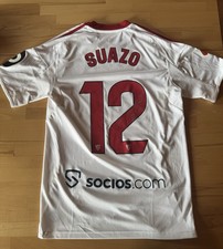 Matchworn Jersey Sevilla FC Suazo 25/26 Signed Adidas Laliga Shirt #12 S