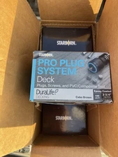 Cabo Brown : Starborn Pro Plug System for PVC/Composite Decking, Trim