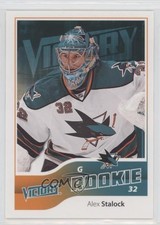 2011-12 Upper Deck Victory Rookie Alex Stalock #244 9aj